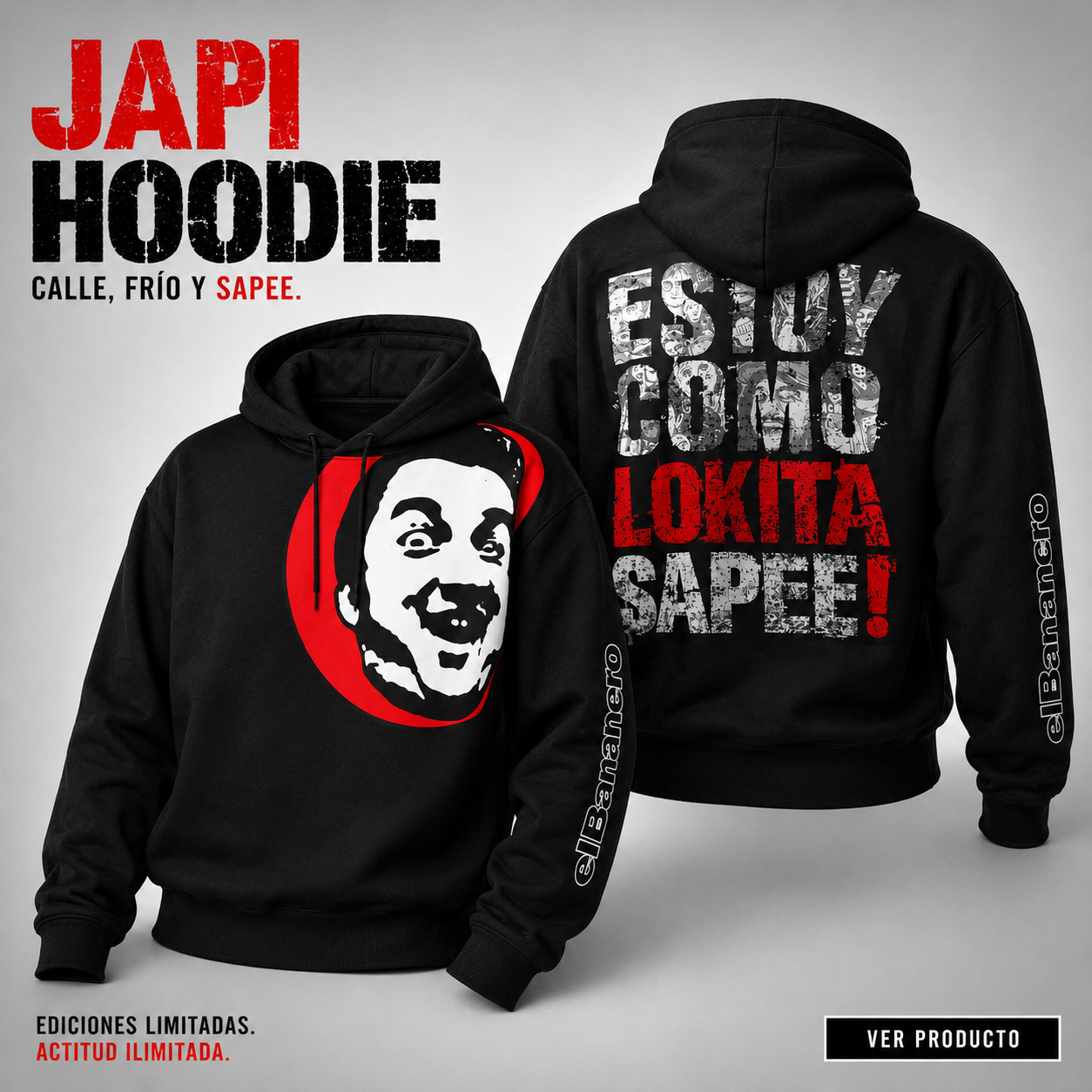 NUEVA: SUDADERA CON CAPUCHA