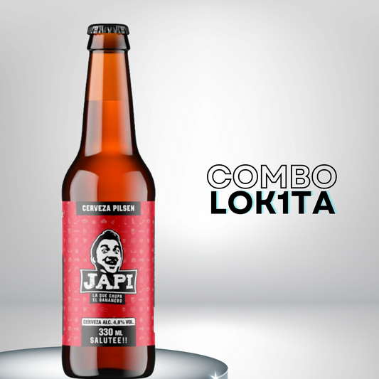 COMBO 12 JAPI LOK1TA (12 BOTELLINES)