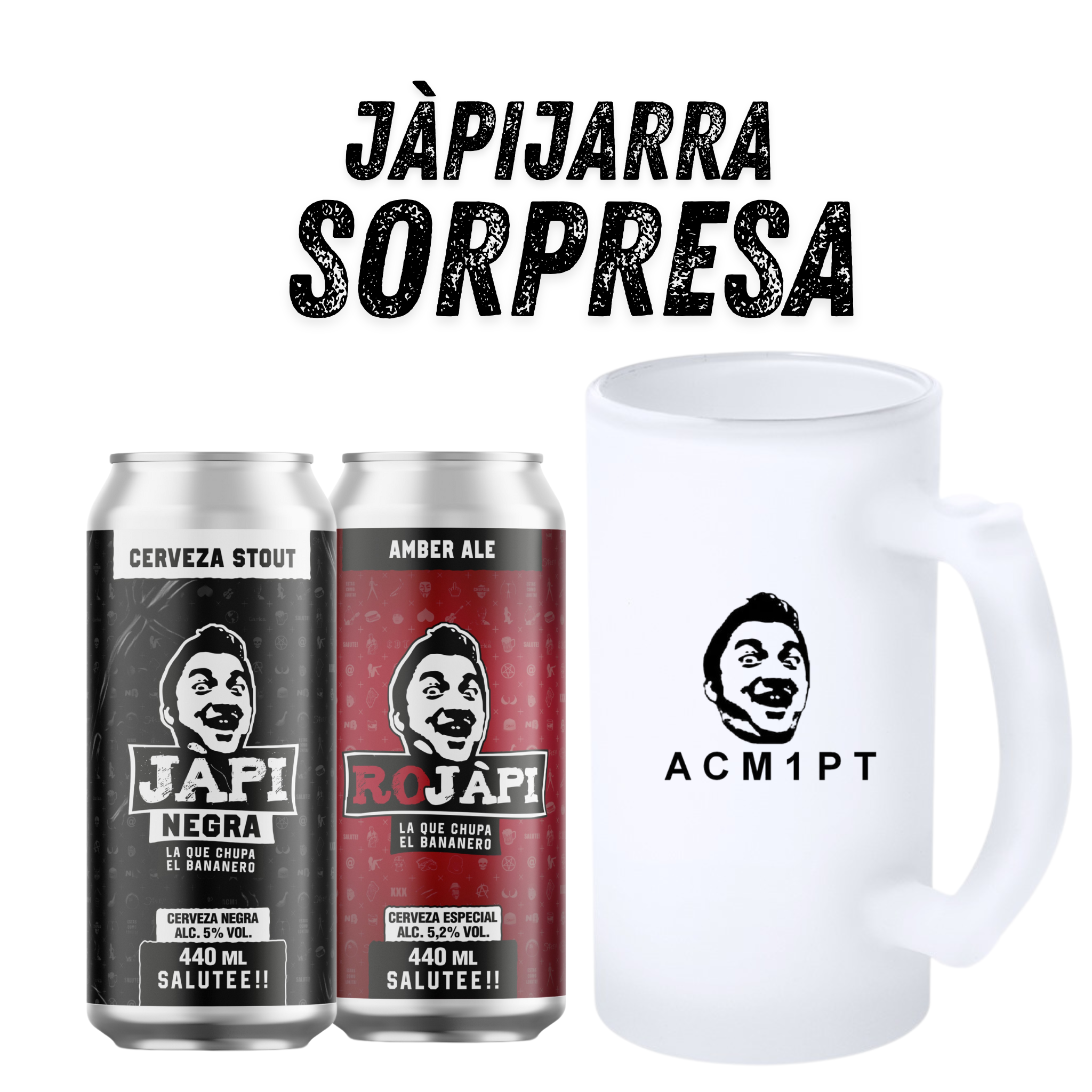 JÀPI JARRA SORPRESA – ELIGE TU JARRA Y RECIBE DOS BIRRAS SORPRESA