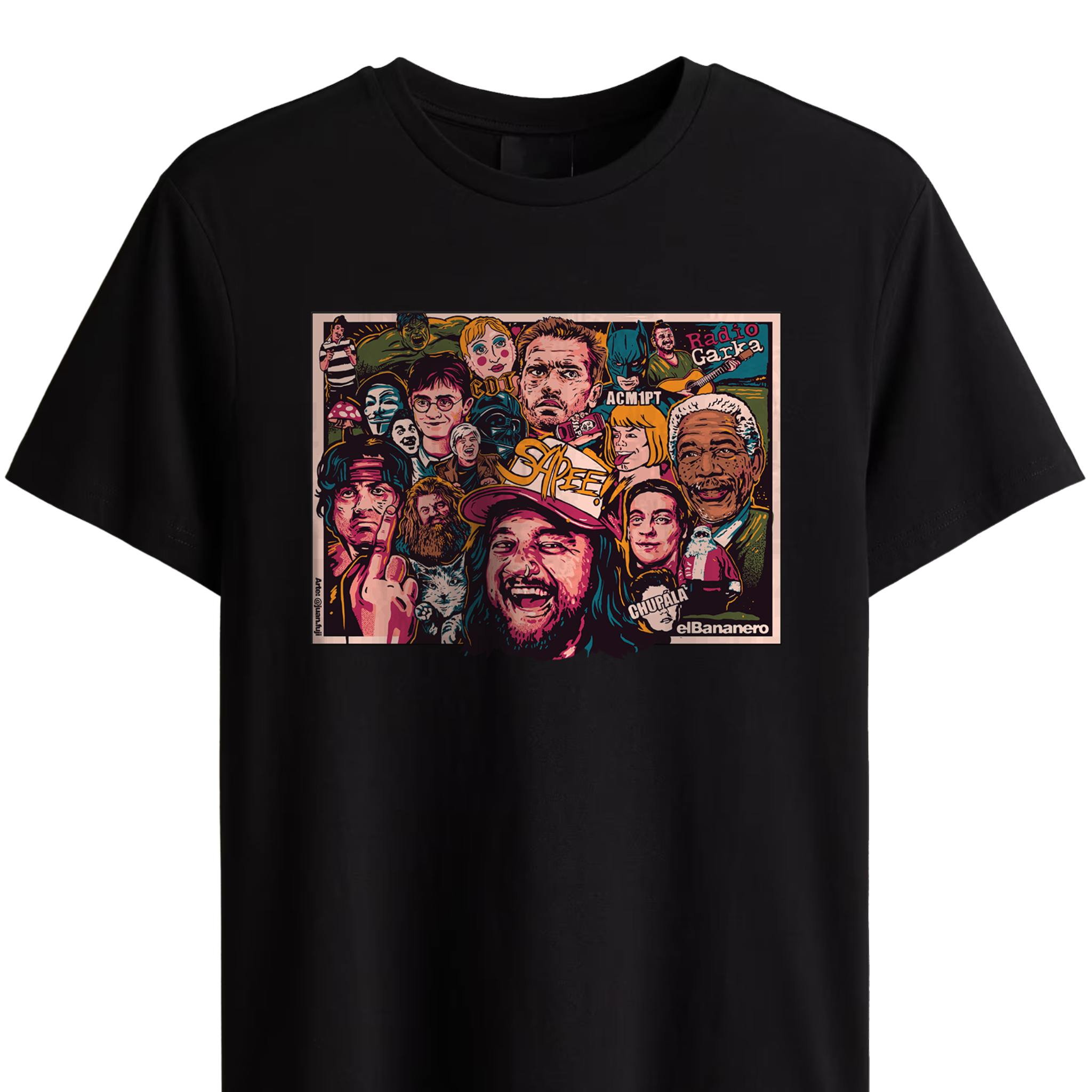 CAMISETA OFICIAL Y EXCLUSIVA UNIVERSO BANANERO - MULTIVERG@ZO