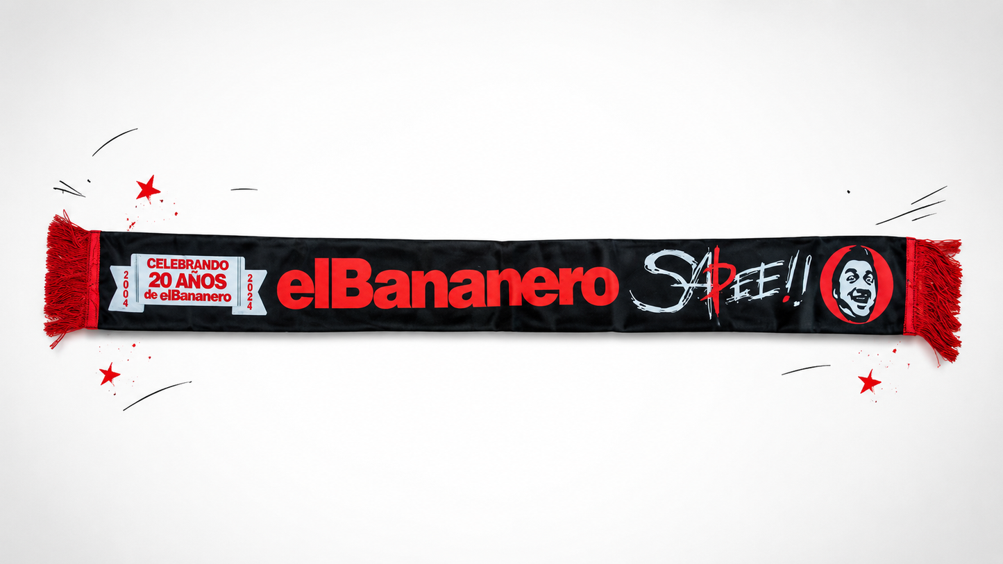 EXCLUSIVA: BUFANDA BANANERA